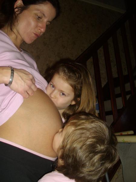 Zaza, Jennyfer & Stecy...., le 1er D�cembre 2008...., Fin du 7�me Mois de Grossesse